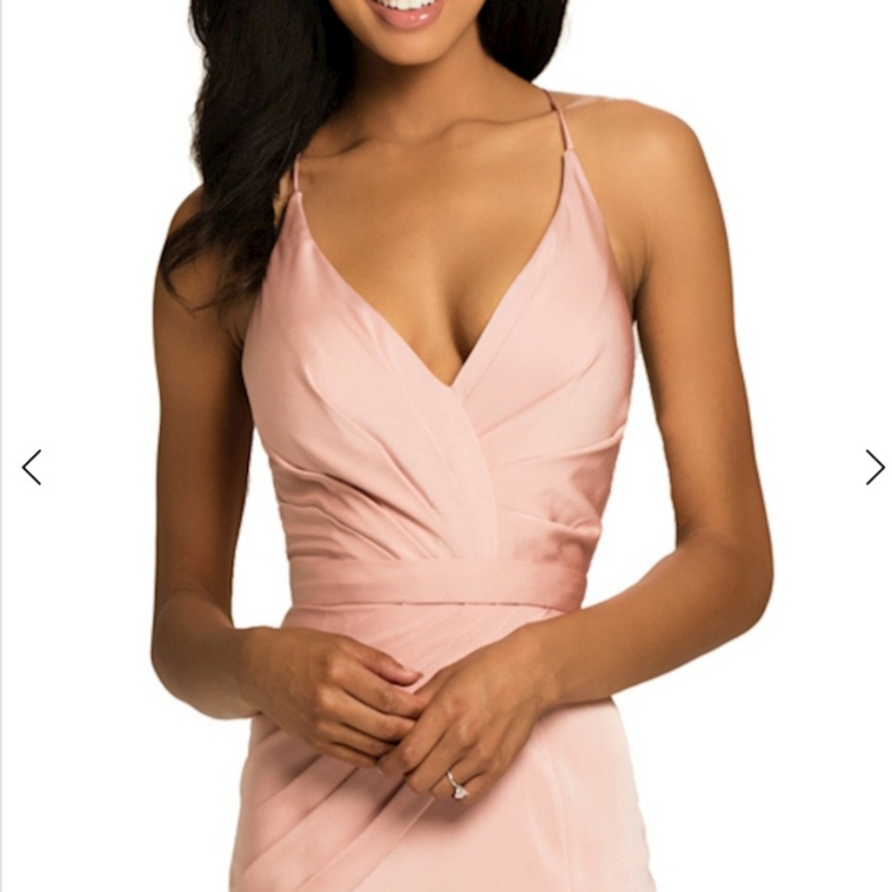 Johnathan Kayne blush gown size 2